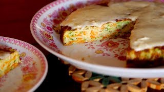 ¿Hay algo rico? Tortilla de verduras (zucchini y zanahoria)