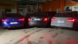 Audi RS6 Performance & BMW M8 Competition & Mercedes-Benz AMG E63S.