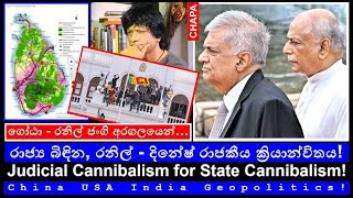 CHAPA on Disorder in Sri Lanka! Judicial Cannibalism! Ranil - Dinesh!July 29, 2024, Episode 46