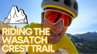 Van Trip Took us to the Wasatch Crest Trail -- Mountain Biking Park City's Finest