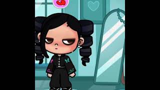 Wednesday addams in avatar #avatarworld #viral #shorts