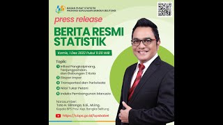 Berita Resmi Statistik (BRS) BPS Provinsi Kepulauan Bangka Belitung