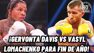 Gervonta Davis vs Vasyl Lomachenko ya estaría prácticamente lista para este mismo año