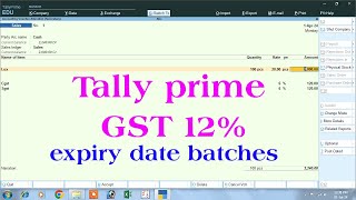 expiry date in tally prime | tally prime | set expiry date in tally | setting expiry date in tally