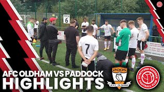 Matchday 4 | AFC Oldham vs Stretford Paddock FC | Match Highlights