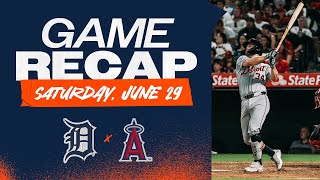 Tigers vs. Angels Highlights | 6/29/24