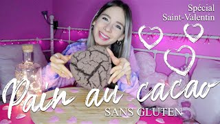 PAIN AU CACAO #sansgluten pour la SAINT-VALENTIN💕 Recette saine et facile