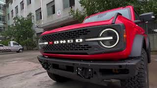 Ford Bronco Grille Dynamic Cool LED