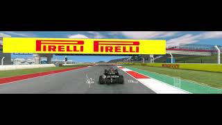 Formula 1 United States COTA F1 2020 challenge 3-1 Real Racing 3 5120x1440 Mercedes-AMG W11 RR3