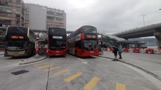 Hong Kong Bus KMB 九龍巴士 V6B139 @ 268C Volvo B8L 觀塘碼頭-朗屏站