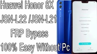 HOW TO FRP UNLOCK HONAR 8X 2020 new mathod