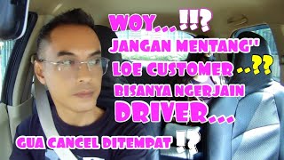 Emang Gua Driver Pribadi Loe !!? Bikin Kesabaran Gua Habis...?? Onbid #grabcar #gocar #indriver