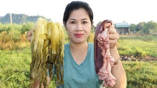 Awesome Cooking Pork  With Cabbage Recipe -  Cook Pork Recipes -  Village Food Factory