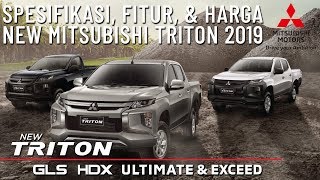 Spesifikasi, Fitur, & Harga New Triton 2019