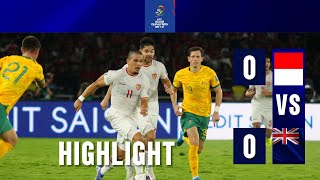 FULL HIGHLIGHTS | INDONESIA VS AUSTRALIA  | AFC Qualifiers Round 3