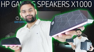 HP Gaming Speakers X1000 | Desktop Speakers | Best Quality 2.1 Speakers | Gaming & RGB Sound System