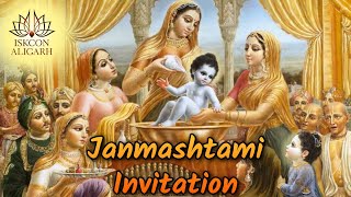 Janmashtami Invitation by ISKCON Aligarh