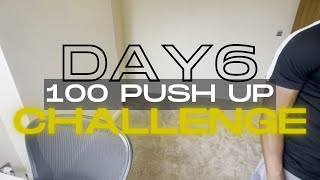 100 PUSH UP CHALLENGE | DAY 6 - NEARLY 200 REPS BECAUSE I LOST COUNT... | 020823