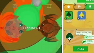 Getting 2 King Dragons at once / Getting Pakistan Vulture by doing nothing - Mope.io