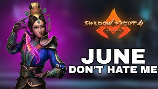 i mastered june 60%, June 1v3 fight |shadow fight june| june shadow fight 4| shadow fight 4 june new