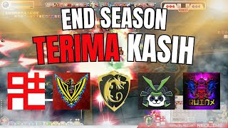 SEAL GLADIUS | END SEASON GUILD WAR HALL. REDLINE VANGUARD ATARASHI QUINX KERENNN!! | SEAL ONLINE