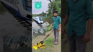 tiger head spining,bultojar,treang& train,aulto, funny,#short feed#, vfx Magic sound video,# viral,