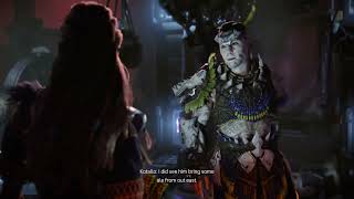 HFW: Aloy asks Kotallo if he's talked to Erend and suggest they have some Ale together