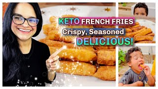 The Low Carb Fry that will TRANSFORM your Keto Journey - Seasoned, Crispy, Delicious! - Kid Approved