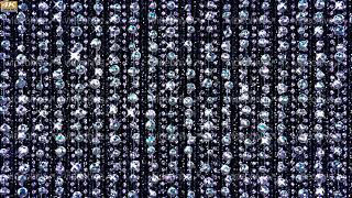 Crystal Glitter Curtain Glamour Diamonds Background Animation 4K UHD