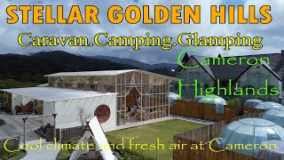 Stellar Golden Hill in Cameron Highlands, nikmati suhu yang dingin | Campsite review di Cameron