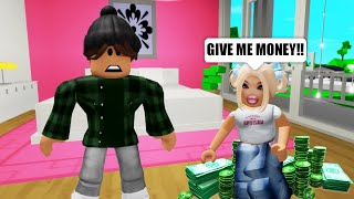 Babysitting a Spoiled BRAT! Gone wrong! *Brookhaven Roleplay*