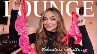 HUGE Lounge Underwear Valentines Day Haul 🌹 Try On + Discount Code