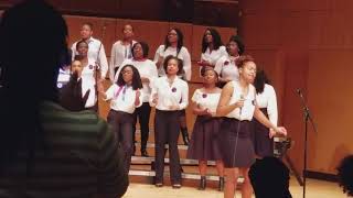 UMBC GOSPEL CHOIR 2018 CHRISTMAS CONCERT I Am God Donald Lawrence