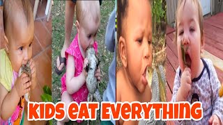 CUTE Kids Eat Everything | Try Not To Laugh Videos