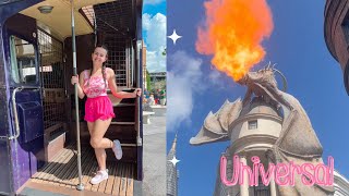 UNIVERSAL DAY 4 | DISNEY WORLD VLOGS 2023 | We rode the mummy 3 times😱 & More Magic⛅️