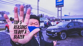 TOP 5 REASONS YOU SHOULD BUY A 2021 CHEVY RS BLAZER | First snow in Northeast Michigan