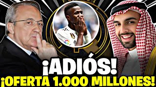 🚨¡BOMBA EN MADRID! OFERTA ÁRABE DE 1.000 MILLONES DE BATIDOS REAL MADRID, ¿SE ACEPTA TRASPASO?