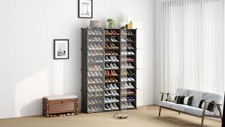 Shoe Rack Organizer Shoe Organizer Shoe Storage Cabinet Narrow Standing Stackable Space Saver