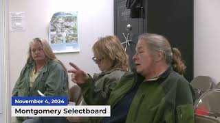 Montgomery Selectboard Meeting | 11/04/2024