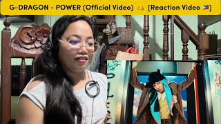 G-DRAGON - POWER (Official Video) 👑 [Reaction Video🇵🇭]