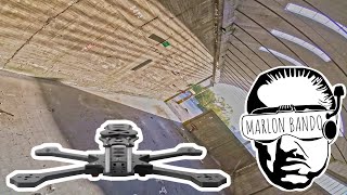 FPV Freestyle in this Cardboard Factory | Testing Marlon Bando Frame🔥