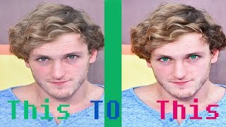 Change Eye Colour Using Adobe Photoshop CS6/CC | Easy Method [Tutorial]