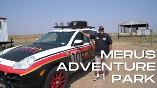 Off Roading a Porsche Cayenne at Merus Adventure Park!