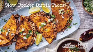 Slow Cooker Birria Tacos