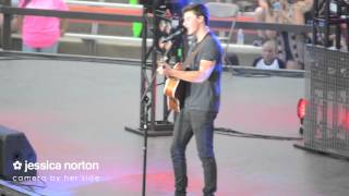 Fallin' (Cover) - Shawn Mendes - Six Flags Great Adventure NJ 7/9/15