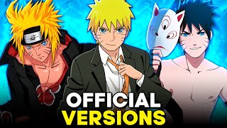 ALL ALTERNATIVE VERSIONS OF NARUTO | 11 VERSIONS