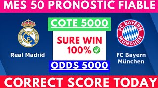 PRONOSTIC FOOT:MES PRONOSTIC FOOTBALL AUJOURD'HUI (football prediction ) CORRECT SCORE|SCORE EXACT