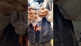 Band thru bottle #magic #cooltrick #rubberbandmagictricks #bottle #bottletricks