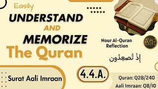 4.4.A. Quarter 28 | 3/4 Hizb 7 | َإِذْ تُصعِدُون | Quran Reflection Series | Nour Al-Quran