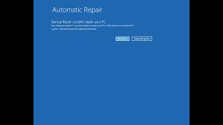 حل واصلاح مشكلة Automatic Repair وعدم اقلاع الويندوز بمنتهي السهولة